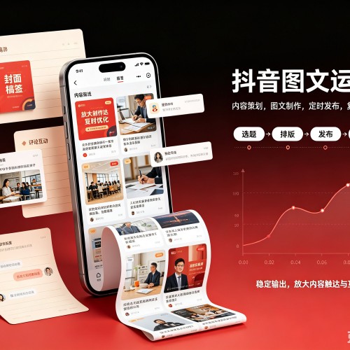 同仁抖音图文代运营服务